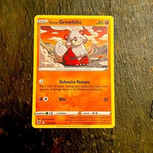Hisuian Growlithe Basic- HP 80